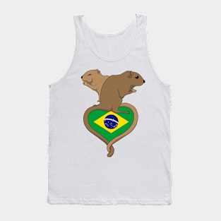 Gerbil Brazil (dark) Tank Top